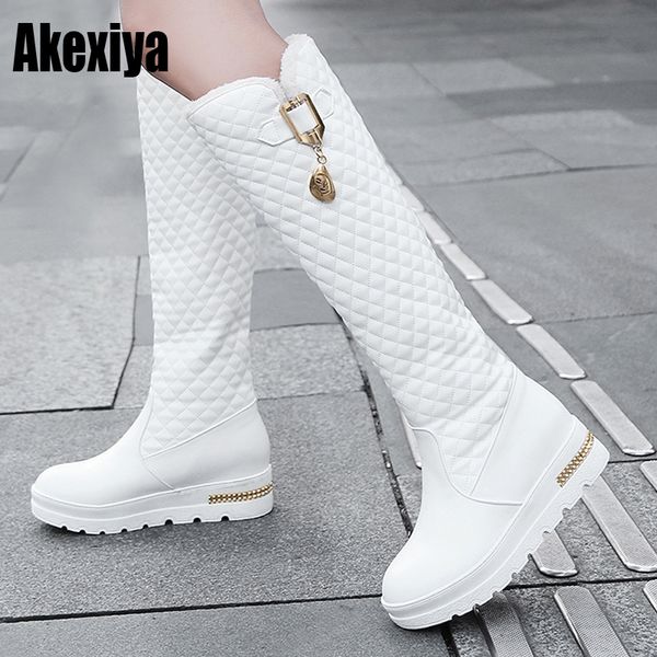 2019 new women boots knee high boots square heels fashion round toe rubber sole woman leather shoes winter black y200114 
2019 new women boots knee high boots square heels fashion round toe rubber sole woman leather shoes winter black y200114