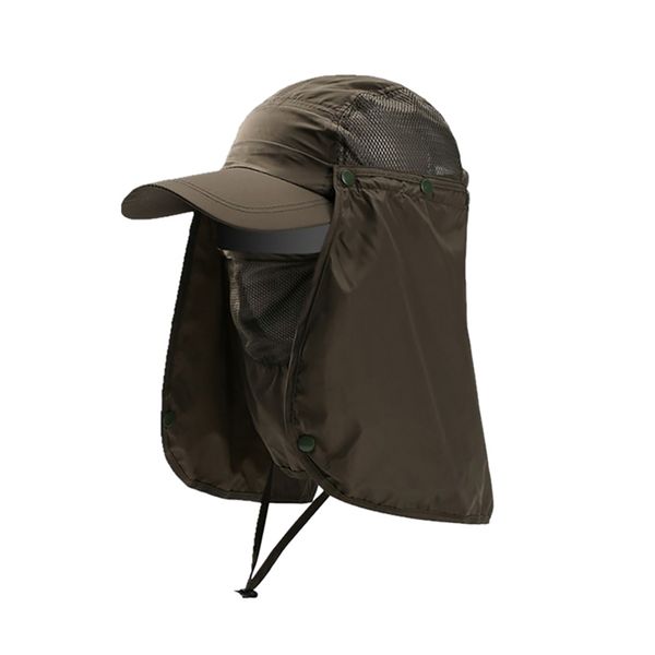 outdoor breathable hiking camping uv protection face neck cover fishing cap visor hat neck face flap hat wide brim buckle, Black
outdoor breathable hiking camping uv protection face neck cover fishing cap visor hat neck face flap hat wide brim buckle, Black