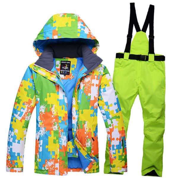 winter ski suit men's waterproof windproof thick breathable ski jacket + men's trousers suit veneer jacket ing
winter ski suit men's waterproof windproof thick breathable ski jacket + men's trousers suit veneer jacket ing