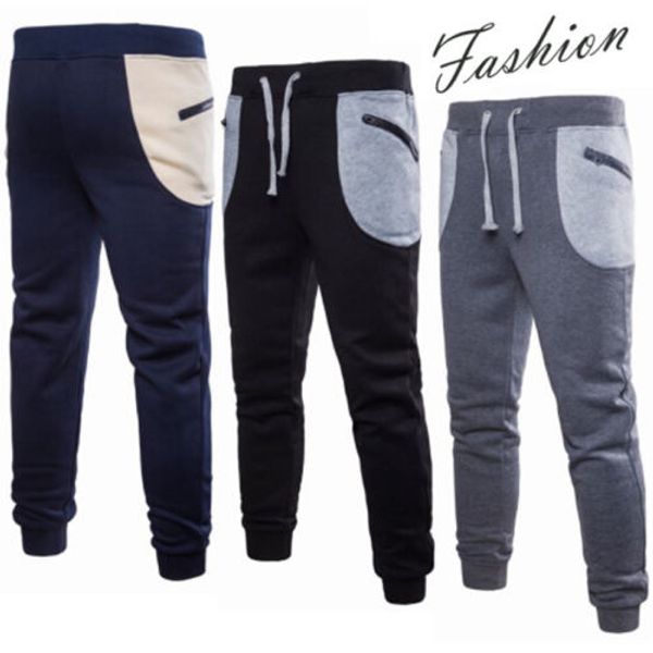 2018 men long casual pants fitness trouser dance jogger bottoms sweatpants hot, Black
2018 men long casual pants fitness trouser dance jogger bottoms sweatpants hot, Black