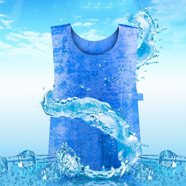 ices cooling vest breathable high temperature protective clothes for summer outdoor work fk88, Gray;blue
ices cooling vest breathable high temperature protective clothes for summer outdoor work fk88, Gray;blue