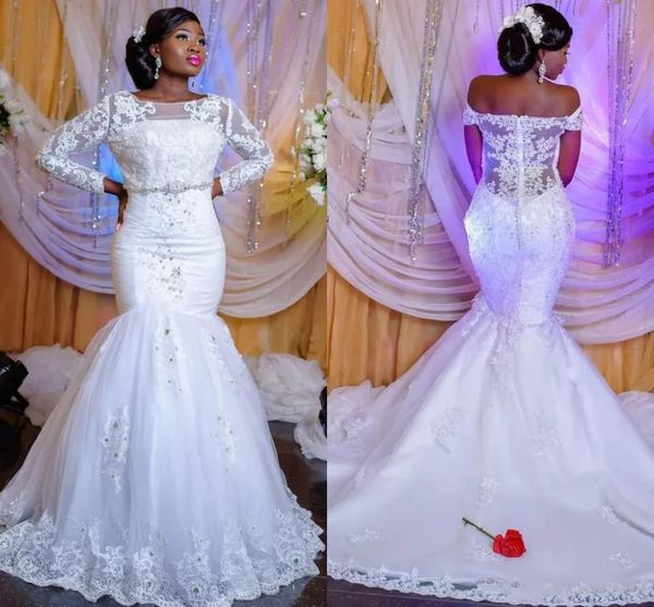 2020 new african long sleeve lace wedding dresses country bohemian gothic wedding dresses crystal wedding gowns nigeria bling beading vestid, White
2020 new african long sleeve lace wedding dresses country bohemian gothic wedding dresses crystal wedding gowns nigeria bling beading vestid, White