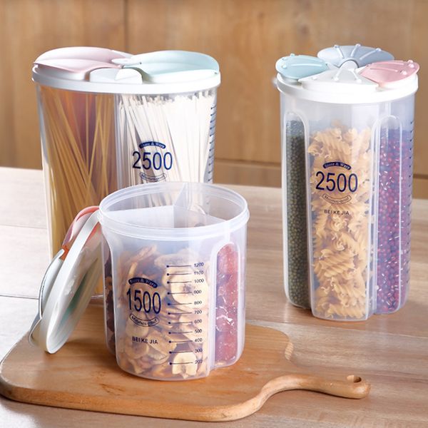 sealed storage box crispy grain storage tank home kitchen dry grain container measuring cup kitchen tool
sealed storage box crispy grain storage tank home kitchen dry grain container measuring cup kitchen tool