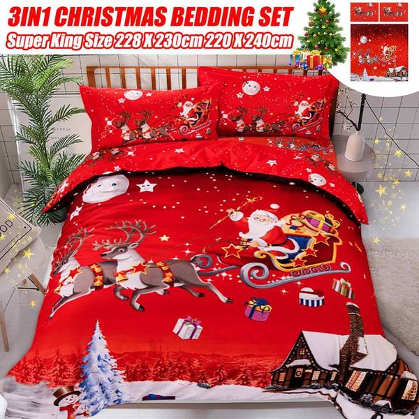 3pcs pillowcase bedding set breathable christmas noel bedding set bed sheet duvet cover for girl boy home
3pcs pillowcase bedding set breathable christmas noel bedding set bed sheet duvet cover for girl boy home