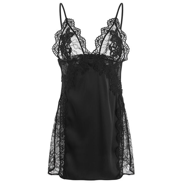 women's nightdress soluble floating flower embroidery perspective lace hollow temptation strap nightdress lingerie dress, Black;red
women's nightdress soluble floating flower embroidery perspective lace hollow temptation strap nightdress lingerie dress, Black;red
