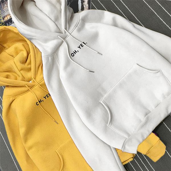 oh yes "letter fleece long sleeve sweatshirt women hoodies women autumn winter tracksuit harajuku sweat femme sudadera mujer, Black
oh yes "letter fleece long sleeve sweatshirt women hoodies women autumn winter tracksuit harajuku sweat femme sudadera mujer, Black