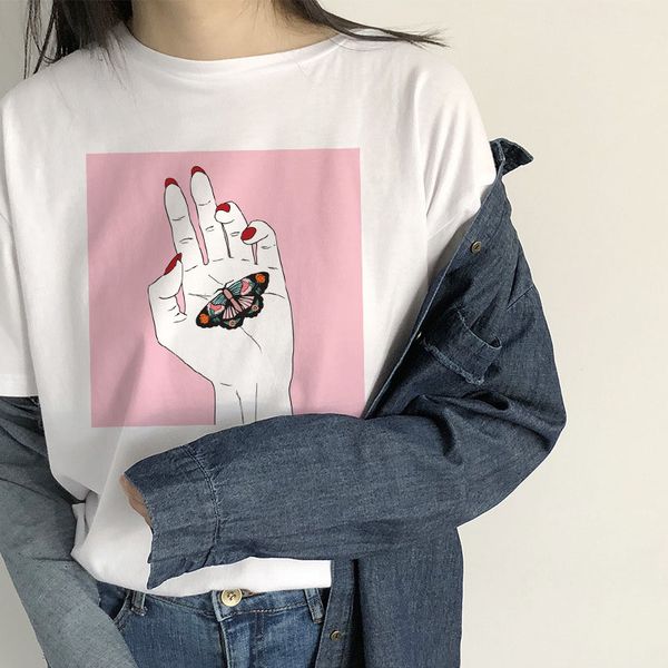 pink sweet harajuku funny fashion tumblr print women clothing new summer kawaii casual o-neck ulzzang lady shirt, White
pink sweet harajuku funny fashion tumblr print women clothing new summer kawaii casual o-neck ulzzang lady shirt, White