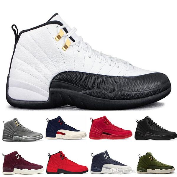 12 12s gym red wntr mens basketball shoes michigan international flight college navy flu game taxi wool unc men sports sneakers designer, White;red
12 12s gym red wntr mens basketball shoes michigan international flight college navy flu game taxi wool unc men sports sneakers designer, White;red