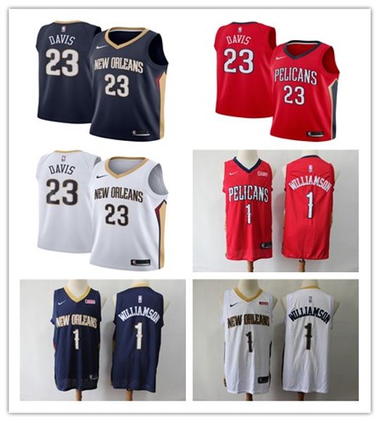 2019 men 039 new orlean 1 zion william on 23 anthony davi navy red white wingman ba ketball jer ey pelican
2019 men 039 new orlean 1 zion william on 23 anthony davi navy red white wingman ba ketball jer ey pelican