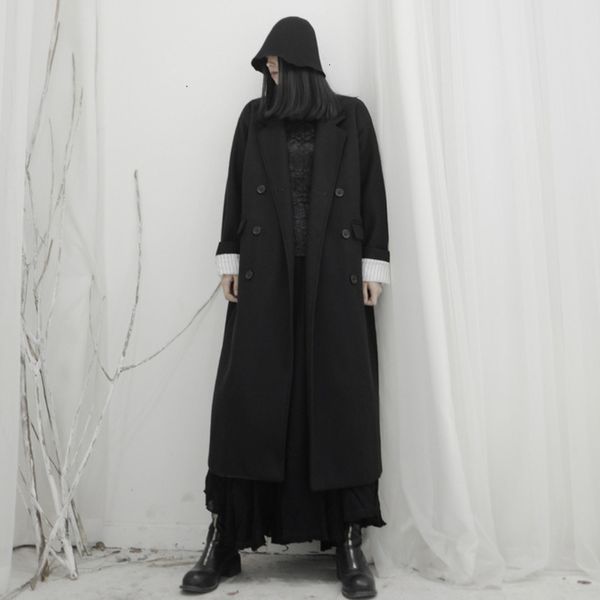 loose fit black brief long big size woolen coat parkas new long sleeve women fashion tide utumn winter 2020 a580
loose fit black brief long big size woolen coat parkas new long sleeve women fashion tide utumn winter 2020 a580