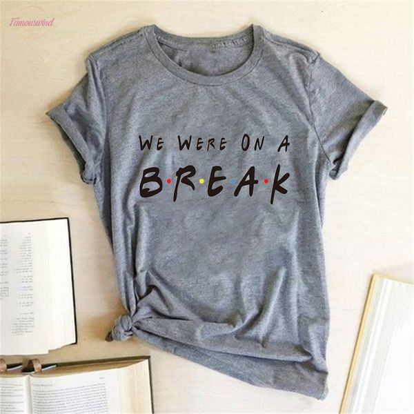 comedy tv polyester friend tshirt we were on a break letter printed women t shirt 2020 fashion short sleeve tees femme, White
comedy tv polyester friend tshirt we were on a break letter printed women t shirt 2020 fashion short sleeve tees femme, White