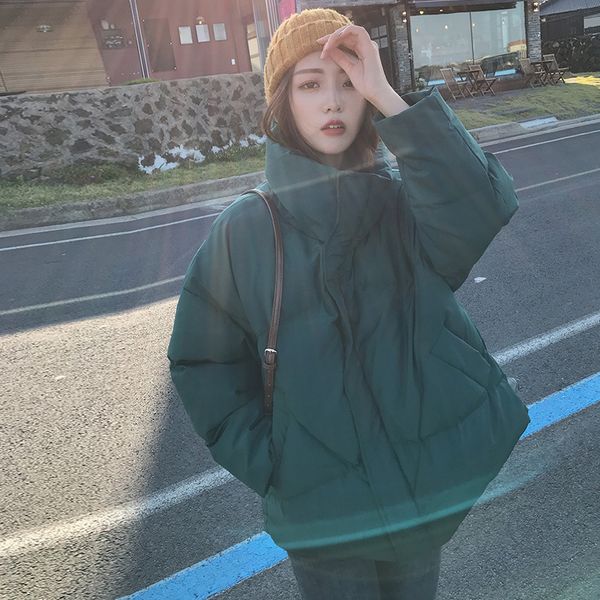 p shoot korean-style fashion cotton-padded clothes women's 2019 winter new style loose-fit down coat students versatile shor, Blue;black
p shoot korean-style fashion cotton-padded clothes women's 2019 winter new style loose-fit down coat students versatile shor, Blue;black