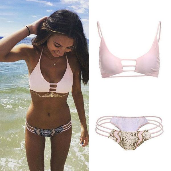2019 women hollow out bikini set swimwear bandage push-up padded swimsuit bathing beachwear beach bathing
2019 women hollow out bikini set swimwear bandage push-up padded swimsuit bathing beachwear beach bathing