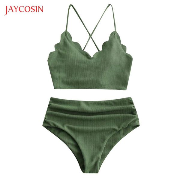 bikinis set jaycosin women swimwear summer fashion solid beachwear bikini wave edge backless push-up bandage bathing swimsuit
bikinis set jaycosin women swimwear summer fashion solid beachwear bikini wave edge backless push-up bandage bathing swimsuit