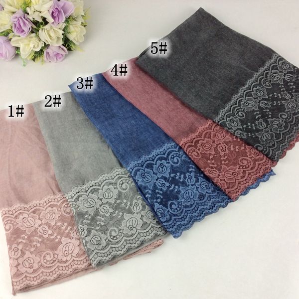 scarves 2021 spring fashion polyester tie dye women scarf plain cotton floral lace hijab muslim head wrap 10pcs/lot, Blue;gray
scarves 2021 spring fashion polyester tie dye women scarf plain cotton floral lace hijab muslim head wrap 10pcs/lot, Blue;gray