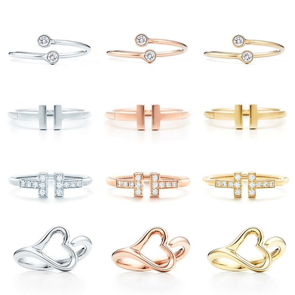 1:1 tif original 925 sterling silver simple elegant classic ring series diy jewelry gift for women wholesale, Golden;silver
1:1 tif original 925 sterling silver simple elegant classic ring series diy jewelry gift for women wholesale, Golden;silver