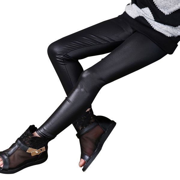 girls pants kids black and blue faux leather skinny slim children pants baby soft girls summer autumn clothes
girls pants kids black and blue faux leather skinny slim children pants baby soft girls summer autumn clothes