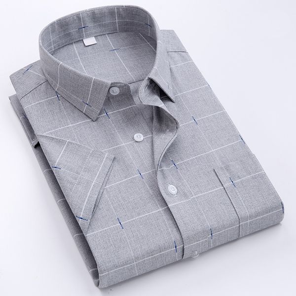 men's casual shirt plus size plaid men social shirt 100% cotton summer short sleeve slim fit men dress shirts 5xl clothes blusas, White;black
men's casual shirt plus size plaid men social shirt 100% cotton summer short sleeve slim fit men dress shirts 5xl clothes blusas, White;black