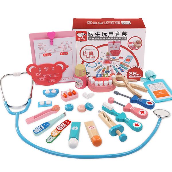 doctor toy set wooden children doctor play house model girls nurse doctor echometer pet farm products supplies
doctor toy set wooden children doctor play house model girls nurse doctor echometer pet farm products supplies