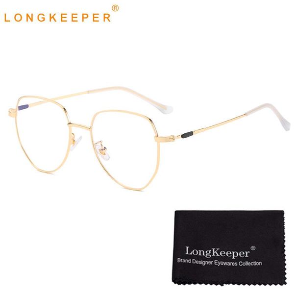 longkeeper polygon anti blue light glasses men women new metal eyeglasses frame ladies clear lens optical spectacles, White;black
longkeeper polygon anti blue light glasses men women new metal eyeglasses frame ladies clear lens optical spectacles, White;black