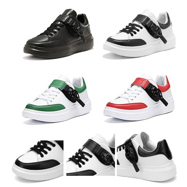 2019 luxury platform designer shoes black white red green mens womens casual sneakers party dress fashion leather magic buckle shoes
2019 luxury platform designer shoes black white red green mens womens casual sneakers party dress fashion leather magic buckle shoes