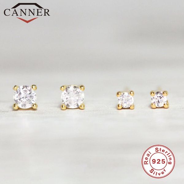 mini 1 pair 2mm/3mm zircon gold silver color 925 sterling silver stud earrings for women round crystal studs fashion jewelry, Golden;silver
mini 1 pair 2mm/3mm zircon gold silver color 925 sterling silver stud earrings for women round crystal studs fashion jewelry, Golden;silver