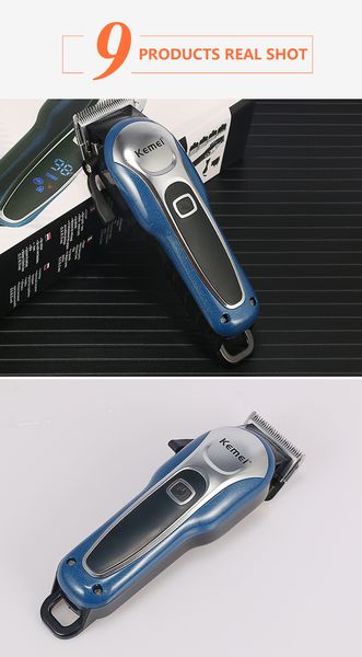 newst kemei hair trimmer km-1995 cordless professional rechargeable hair clipper haircut machine lcd display newclipper immmx
newst kemei hair trimmer km-1995 cordless professional rechargeable hair clipper haircut machine lcd display newclipper immmx