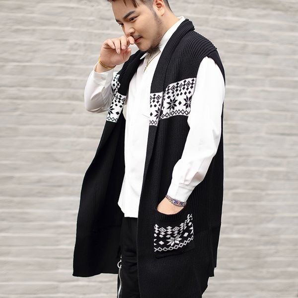 2018 autumn winter new men loose casual sweater vest double thicken warm cardigan knitting vest plus size xl-5xl 6xl 7xl 8xl, White;black
2018 autumn winter new men loose casual sweater vest double thicken warm cardigan knitting vest plus size xl-5xl 6xl 7xl 8xl, White;black