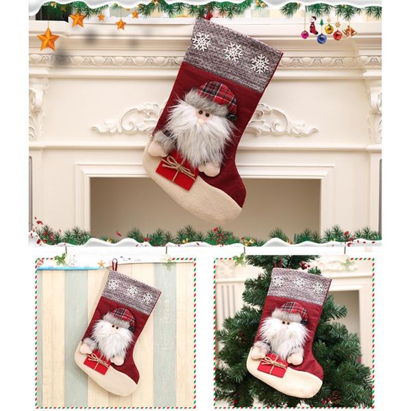 large christmas stocking sock gift bag kids children xmas candy bag christmas tree decoration decoration for home
large christmas stocking sock gift bag kids children xmas candy bag christmas tree decoration decoration for home