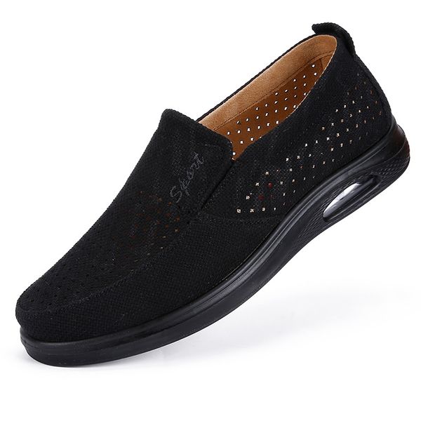 2020 autumn mens casual shoes comfortable breathable slip-on flat canvas loafers shoes men soft driving sneakers, Black
2020 autumn mens casual shoes comfortable breathable slip-on flat canvas loafers shoes men soft driving sneakers, Black