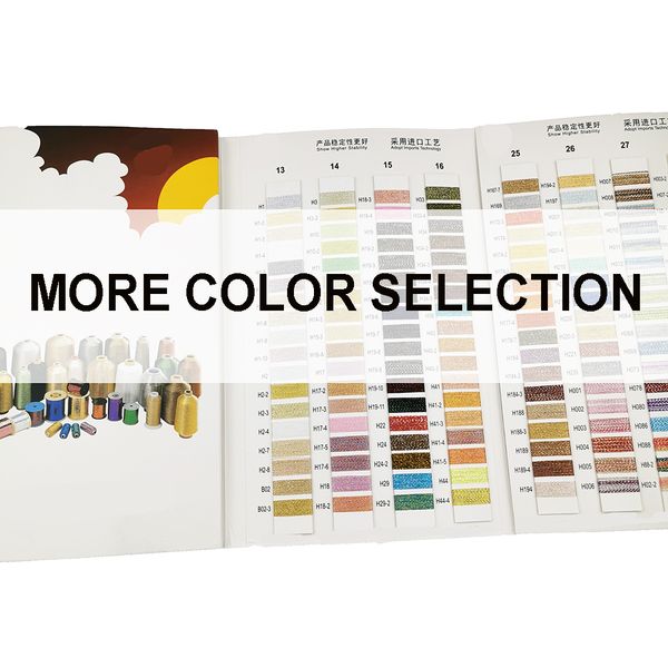 color card for metallic thread diy - purchase request - order with thread, Black;white
color card for metallic thread diy - purchase request - order with thread, Black;white