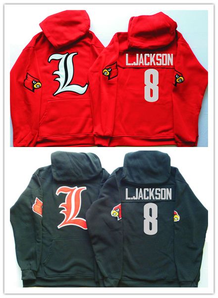 mens louisville cardinal sweatshirts 8 l.jackson pullover jackets personalized any name number stitched college football pullover hoodies, Black
mens louisville cardinal sweatshirts 8 l.jackson pullover jackets personalized any name number stitched college football pullover hoodies, Black