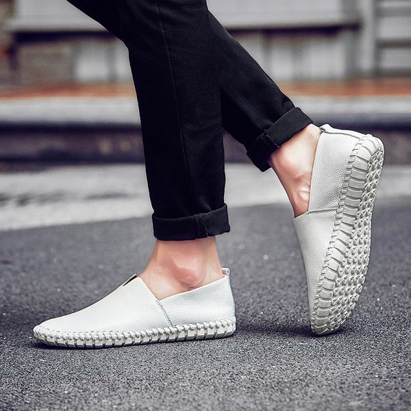 vintage spring summer men's big size business leather shoes non-slip comfortable driving fashion simplicity casual shoes, Black
vintage spring summer men's big size business leather shoes non-slip comfortable driving fashion simplicity casual shoes, Black