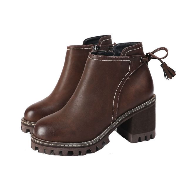 booties chunky lace up brand high heel ankle women boots winter brown short fringe autumn shoes round toe fur faux black
booties chunky lace up brand high heel ankle women boots winter brown short fringe autumn shoes round toe fur faux black
