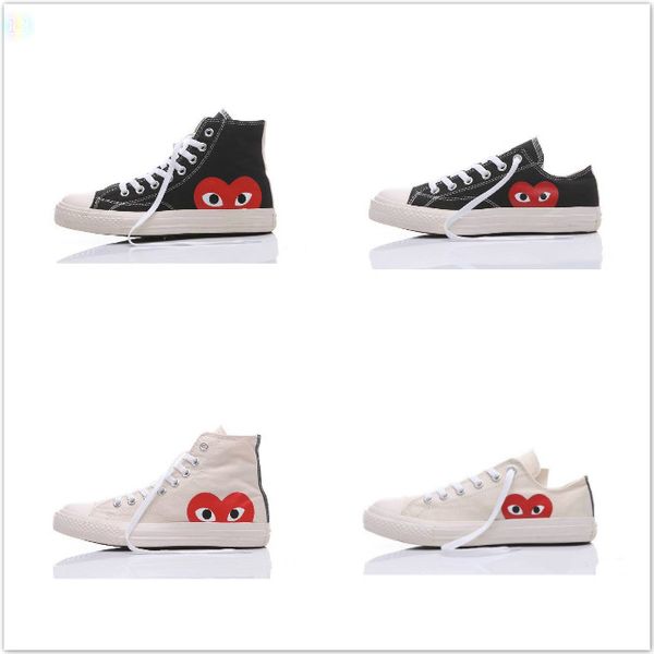 1970s come cdg des garçons play x conv chucktaylor hidden heart high cdg trainers shoes sneaker with original box 12, Black
1970s come cdg des garçons play x conv chucktaylor hidden heart high cdg trainers shoes sneaker with original box 12, Black