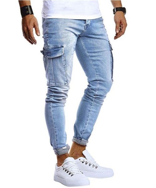 мужские дизайнерские джинсы брюки карманы pure color homme брюки мода спорт повседневный teeangers одежда, Blue
мужские дизайнерские джинсы брюки карманы pure color homme брюки мода спорт повседневный teeangers одежда, Blue