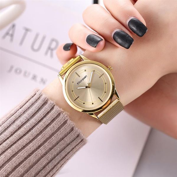 fashion women minimalist watch aluminum band stainless steel analog quartz wristwatch lady casual simple watches, Slivery;brown
fashion women minimalist watch aluminum band stainless steel analog quartz wristwatch lady casual simple watches, Slivery;brown