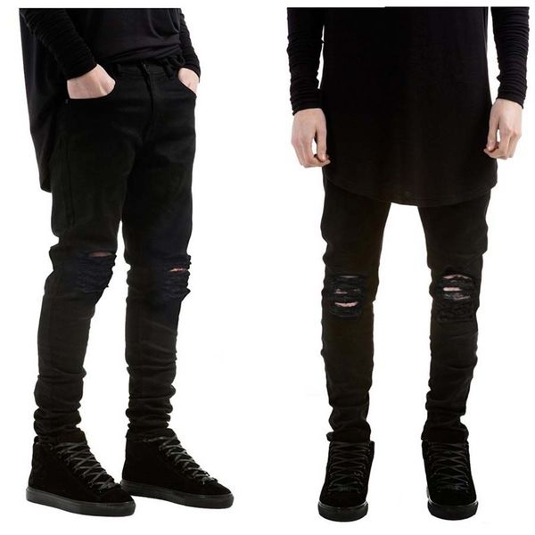 Wholesale-2019 New fashion Brand men black jeans skinny ripped Stretch Slim kanye west hip hop swag denim motorcycle biker pants Jogger
Wholesale-2019 New fashion Brand men black jeans skinny ripped Stretch Slim kanye west hip hop swag denim motorcycle biker pants Jogger