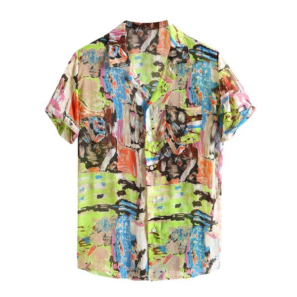 feitong 2019 new male hawaiian shirts men's casual button hawaii print beach short sleeve breathable colorful printing shirts, White;black
feitong 2019 new male hawaiian shirts men's casual button hawaii print beach short sleeve breathable colorful printing shirts, White;black