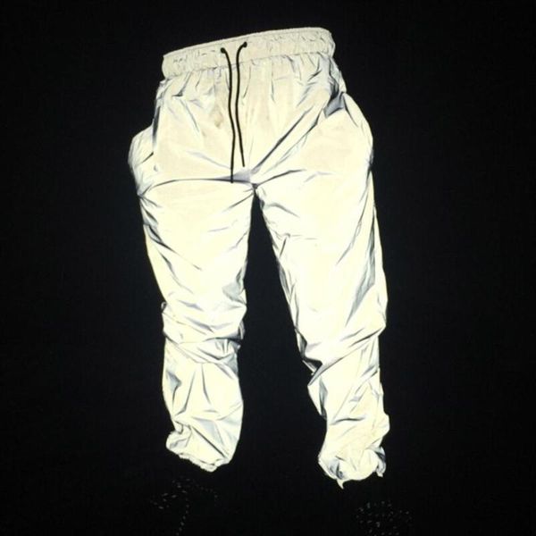 2020reflective hip hop брюки мужчины бегуны sweatpants мужские streetwear light shiny длинные брюки для пар брюк night running, Black
2020reflective hip hop брюки мужчины бегуны sweatpants мужские streetwear light shiny длинные брюки для пар брюк night running, Black