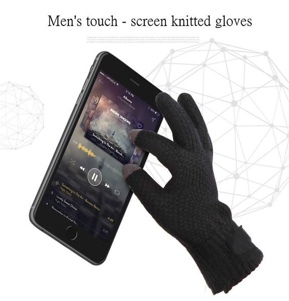 winter men knitted gloves touch screen male mitten thicken warm wool cashmere solid men business gloves autumn
winter men knitted gloves touch screen male mitten thicken warm wool cashmere solid men business gloves autumn