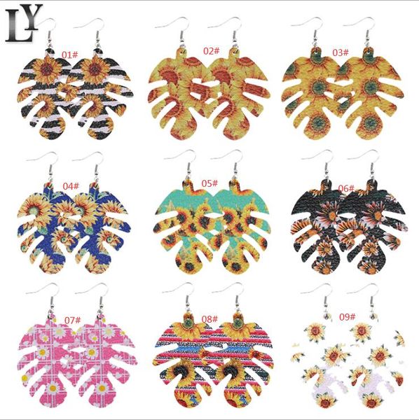fashion women pu leather earrings fish bone sunflower print pattern faux leather dangle earring for girls bohemian daisy party jewelry gift, Red;brown
fashion women pu leather earrings fish bone sunflower print pattern faux leather dangle earring for girls bohemian daisy party jewelry gift, Red;brown