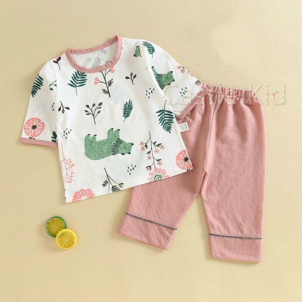 new summer children's suit soft kids clothing set breathable pants t-shirt adorable printed children clothes inner homewear, White
new summer children's suit soft kids clothing set breathable pants t-shirt adorable printed children clothes inner homewear, White