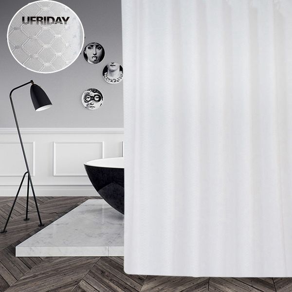 ufriday brand white waffle bathroom shower curtain waterproof thick polyester for l home decorative bath curtain bath screen
ufriday brand white waffle bathroom shower curtain waterproof thick polyester for l home decorative bath curtain bath screen