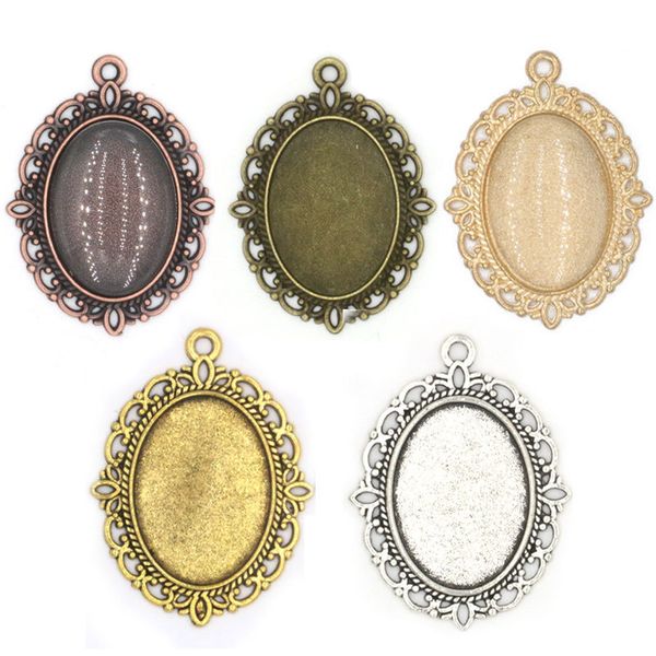 25x18mm 5 styles oval blank necklaces pendants accessories necklace pendant base bracket for thermal transfer printing diy supplies, Silver
25x18mm 5 styles oval blank necklaces pendants accessories necklace pendant base bracket for thermal transfer printing diy supplies, Silver