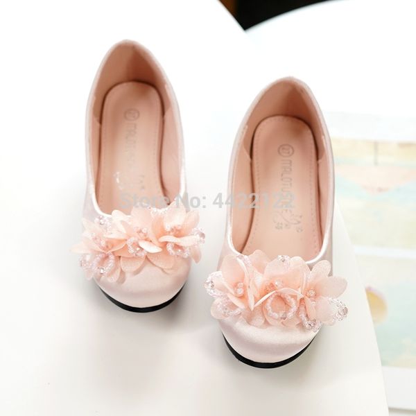 big girl party high heel shoes silk like satin flats sneakers & athletic flower girl shoes wedding 712-3, Black;red 
big girl party high heel shoes silk like satin flats sneakers & athletic flower girl shoes wedding 712-3, Black;red