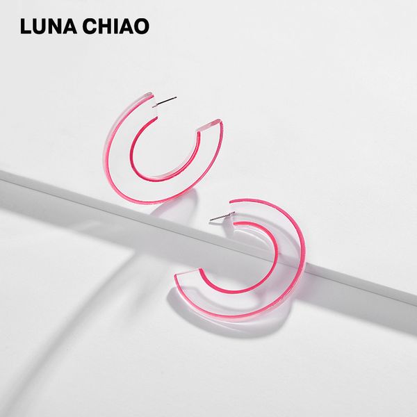 hoop & huggie chiao fashion jewelry bijoux extra big transparent clear acrylic earrings with colored painting large earring hoops, Golden;silver
hoop & huggie chiao fashion jewelry bijoux extra big transparent clear acrylic earrings with colored painting large earring hoops, Golden;silver