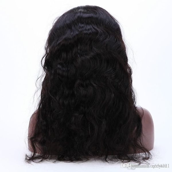 brazilian body wave full virgi wigs natural hairline with high temperature silk natural color (22inch, Black
brazilian body wave full virgi wigs natural hairline with high temperature silk natural color (22inch, Black
