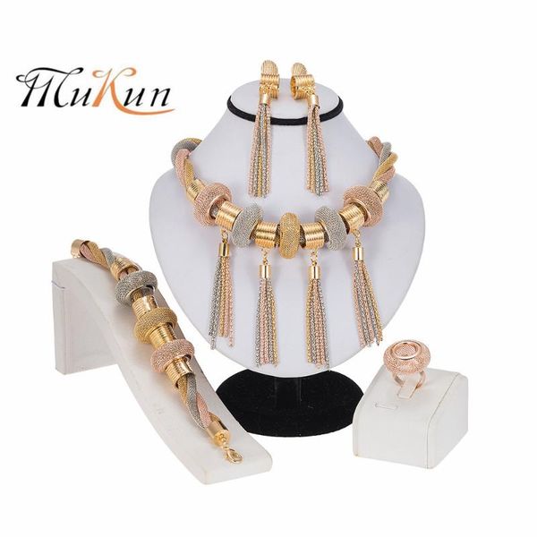 mukun 2020 dubai gold jewelry sets for women necklace bracelet ball shape earrings ring creative wedding jewelry sets for bride, Silver
mukun 2020 dubai gold jewelry sets for women necklace bracelet ball shape earrings ring creative wedding jewelry sets for bride, Silver