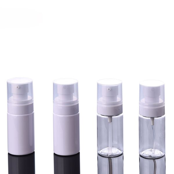 40ml white clear pet empty spray bottles wholesale cosmetic container airless pump empty bottles for lotion emulsion
40ml white clear pet empty spray bottles wholesale cosmetic container airless pump empty bottles for lotion emulsion